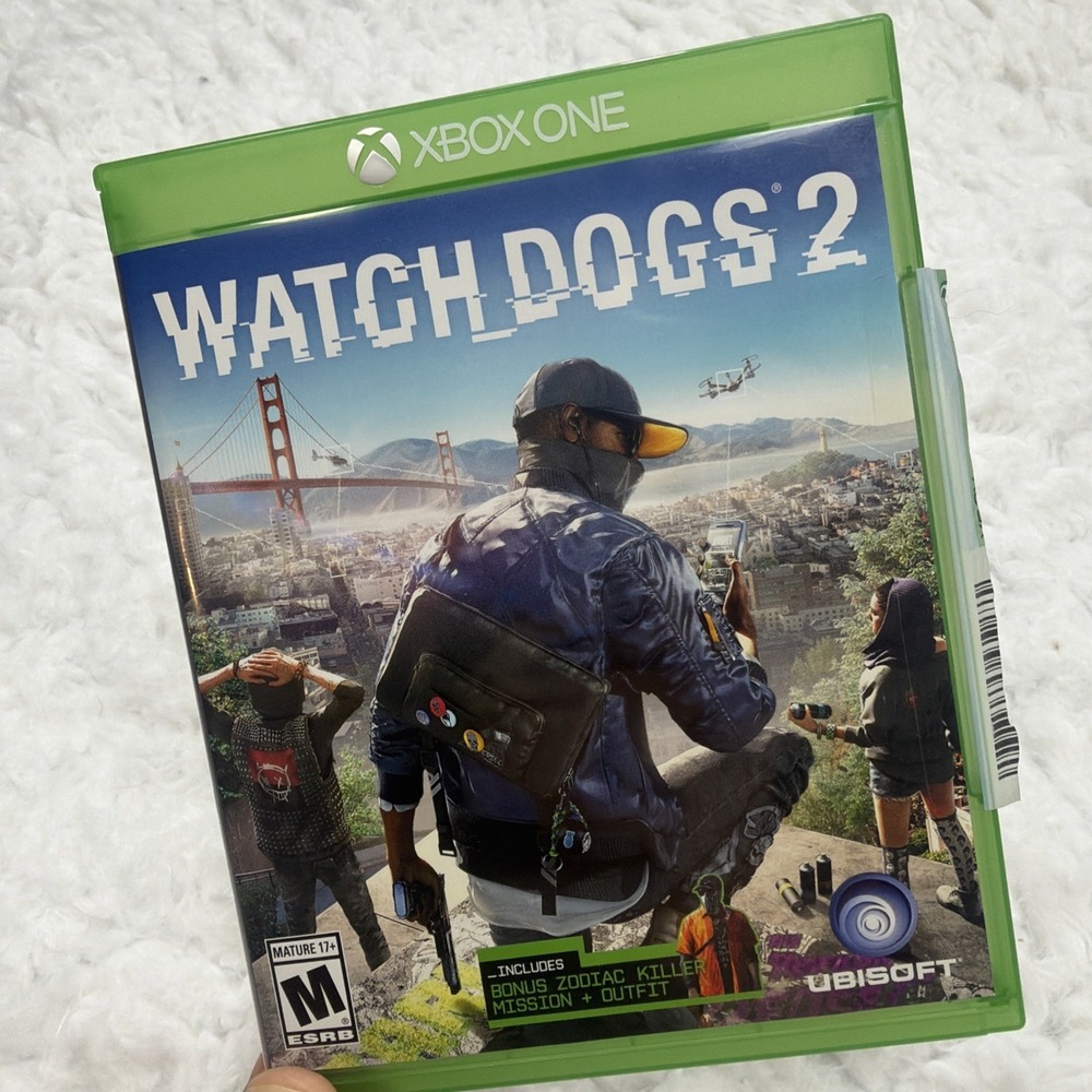 Watch Dogs 2 (Microsoft Xbox One) Great Shape! Ships Same Day Or Next Business